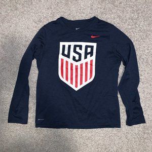 NIKE USA Dri Fit Long Sleeve | Size: (juniors/youth) XL